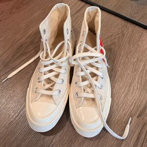 CDG high top converse